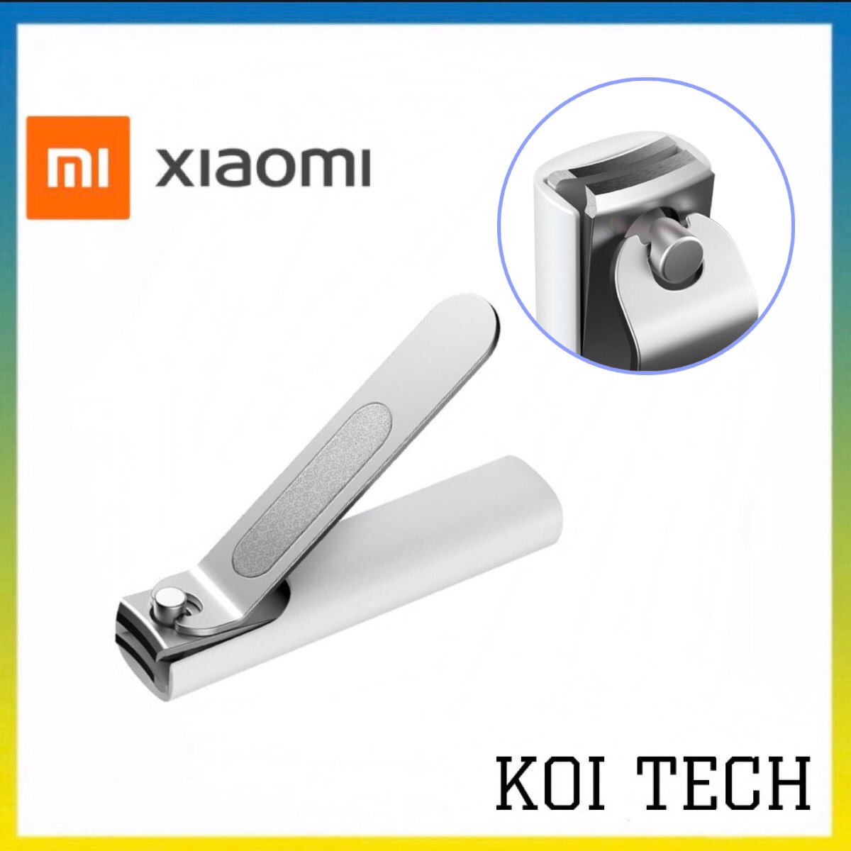 Bấm Móng Tay Cáo Cấp - Kèm Cắt Móng Tay Kềm Bấm Móng Chân Xiaomi Mijia Mjzjd001Qw Inox 420 Không Gỉ