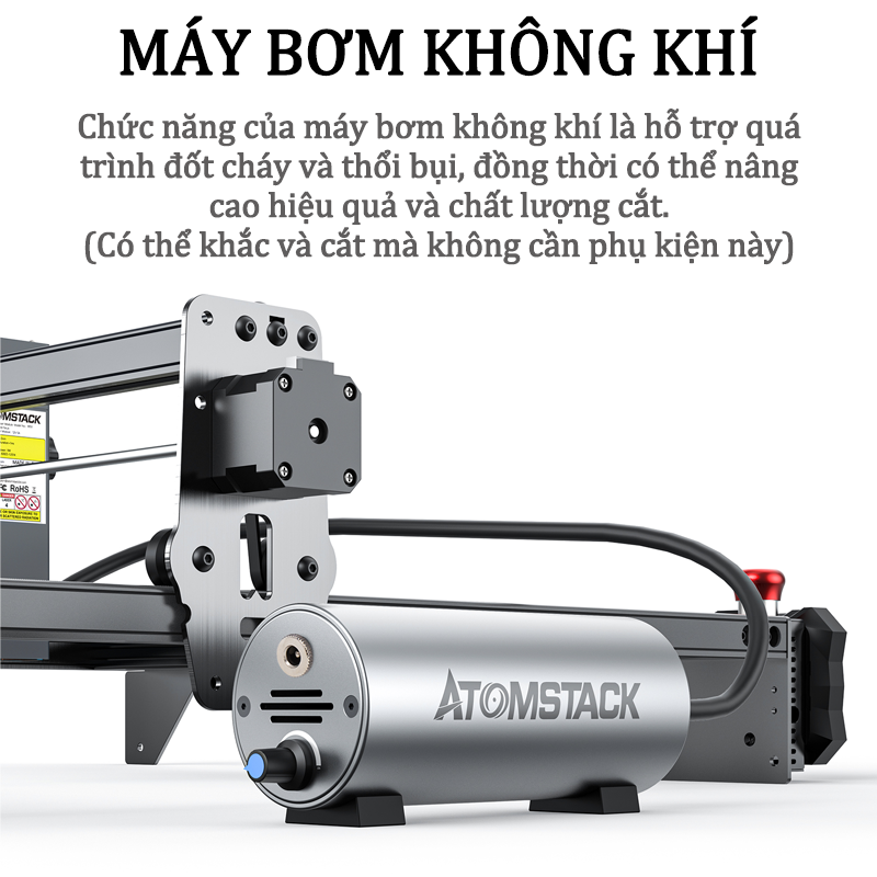 SCULPFUN S9 máy khắc laser mini máy khắc laser mini cầm tay 30W Laser-Khắc dưa hấu dừathép không gỉ 