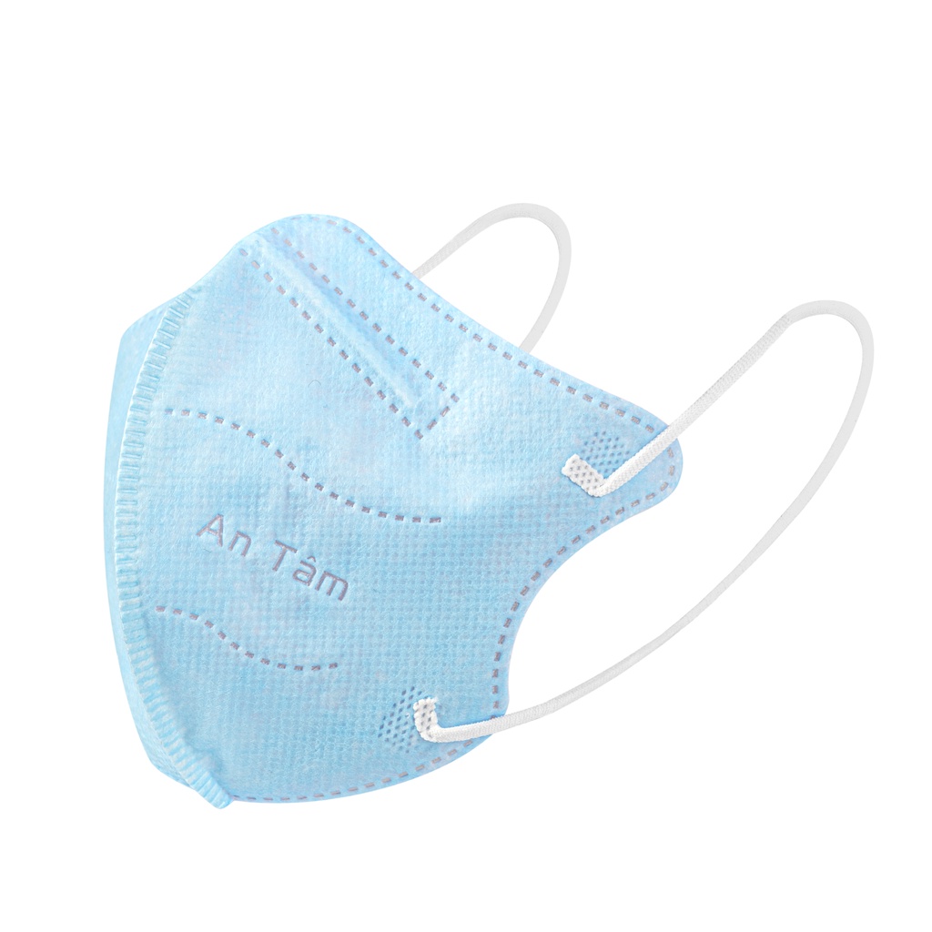 6D MASK KID - Set 100 cái - Khẩu trang y tế kháng khuẩn trẻ em chính hãng An Tâm 4 lớp dày dặn họa tiết dễ thương