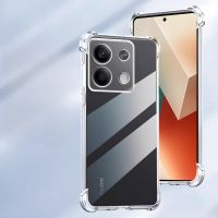 Ốp lưng Redmi Note 13 / Note 13 5G / Note 13 Pro / Note 13 Pro 5G / Note 13 Pro Plus dẻo trong suốt lồi 4 góc