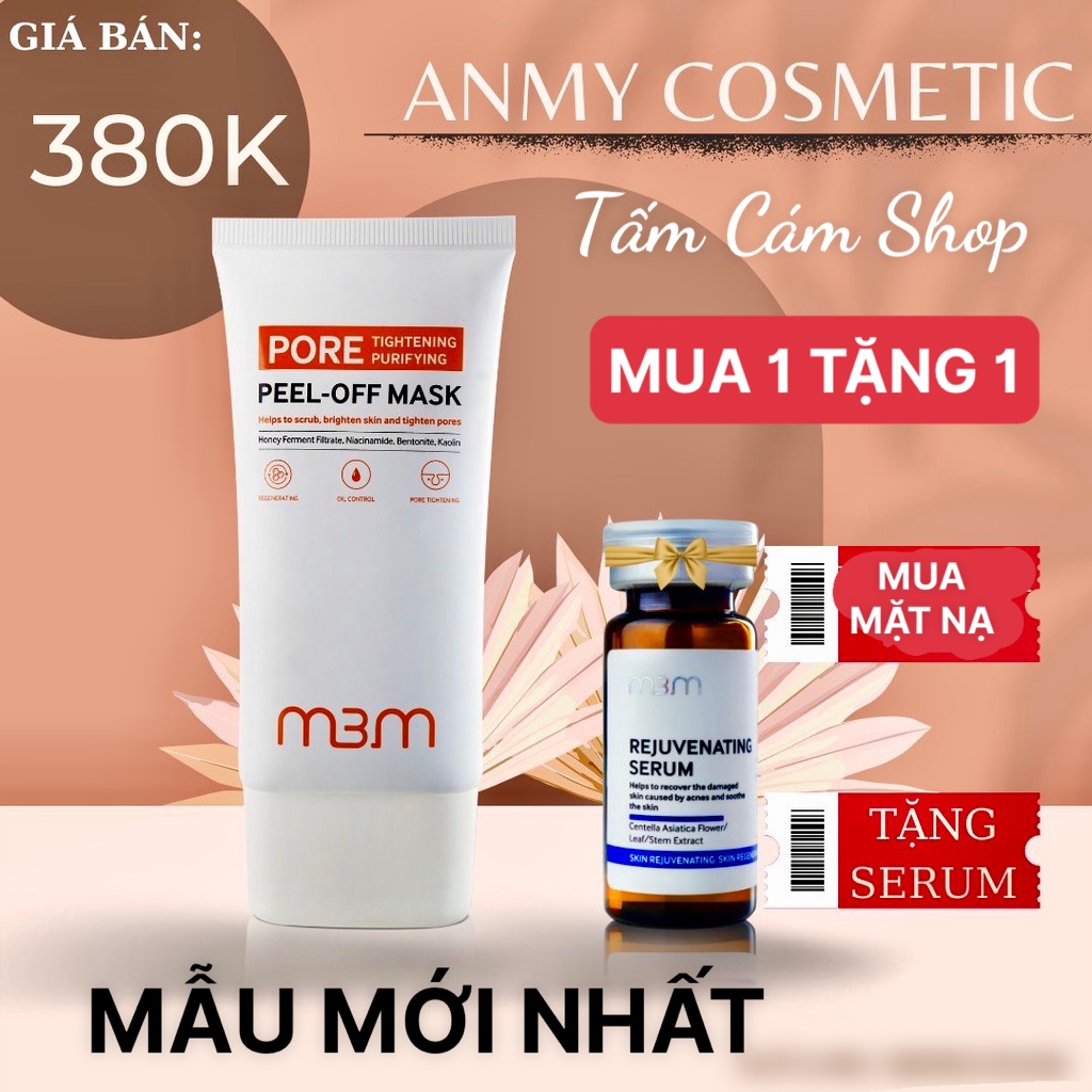 [CHÍNH HÃNG] Mặt Nạ Màng Tế Bào Sinh Học - Peel Off Mask M3M  - Tặng serum M3M 10ml