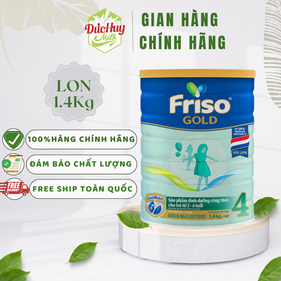 Sữa bột Frisolac Gold 4 1.4Kg Mới
