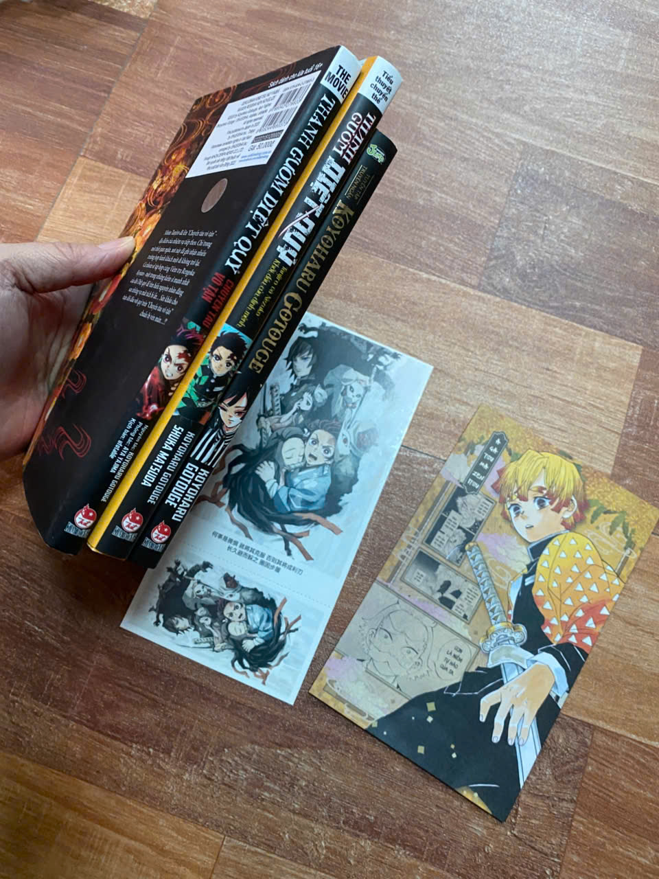 (Có obi) Combo truyện Novel the movie truyện ngắn Thanh gươm diệt quỷ Kny Kimetsu No yaiba