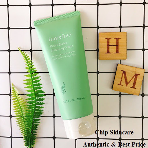Kem Tẩy Trang Innisfree Green Barley Cleansing Cream 150Ml