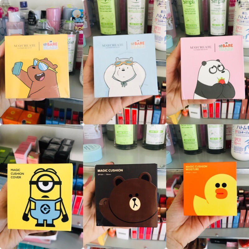 Phấn Cushion Gấu Vịt Minion