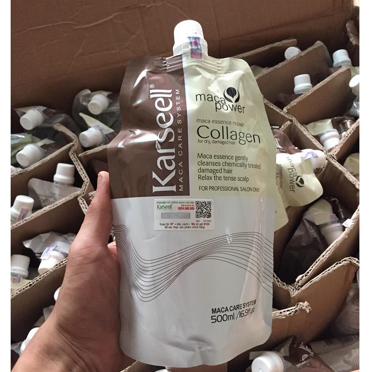 Hấp tóc Collagen Karseell