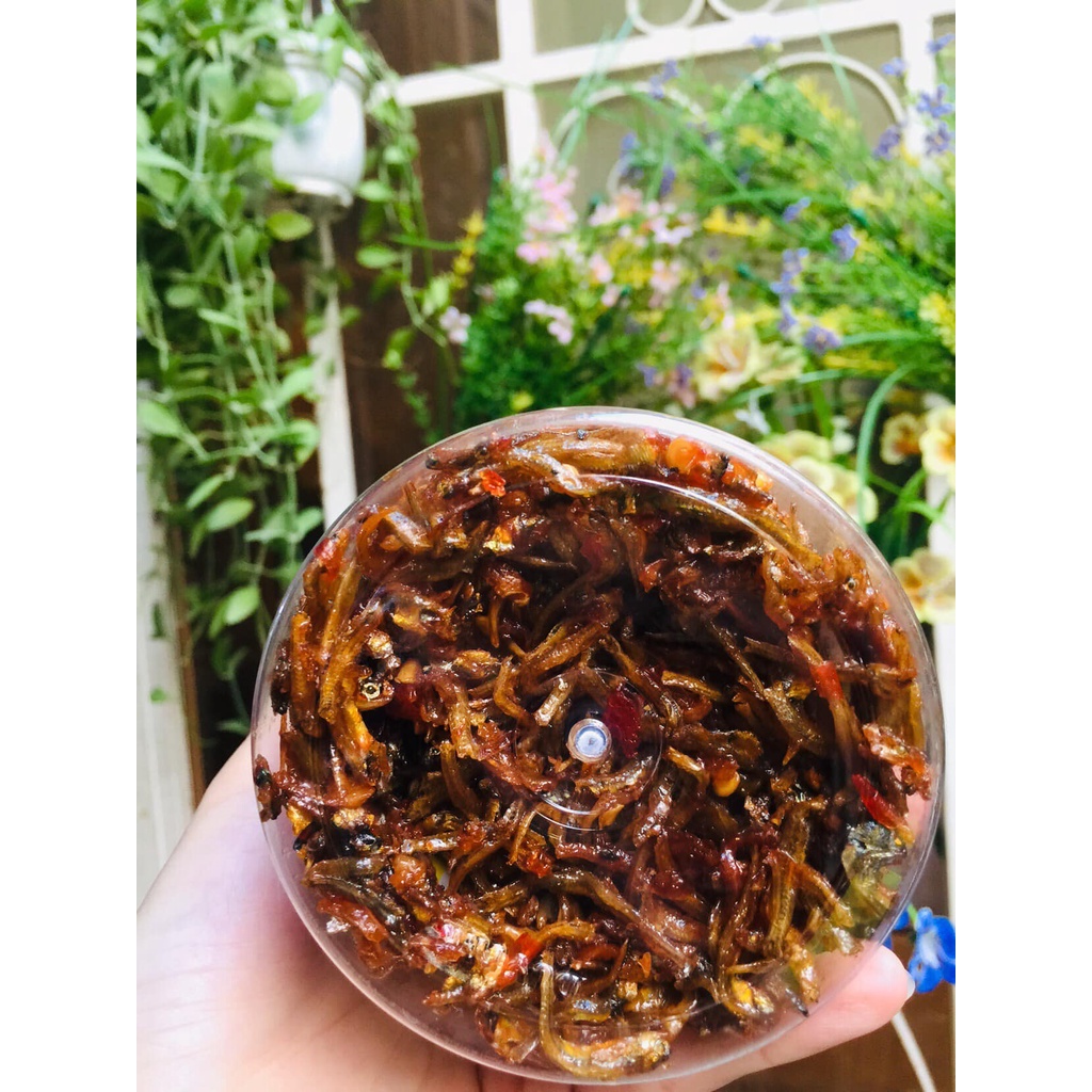 [ ĂN LÀ NGHIỀN ] Cá Cơm Sữa Rim Sẵn Ăn Liền Nhà Làm Siêu Ngon - Giá Cực Rẻ Cá Cơm Khô Rim Tỏi Ớt Cay