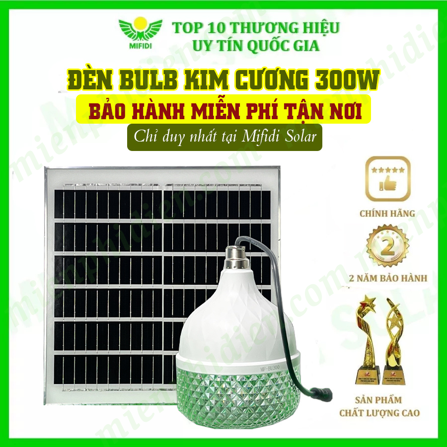 Đèn Năng Lượng Mặt Trời 300W Ốp trần cao cấp Chip 5730 Sáng trên 15h Tấm Pin Mono 35 x 35cm BH VIP tận nhà 2 năm