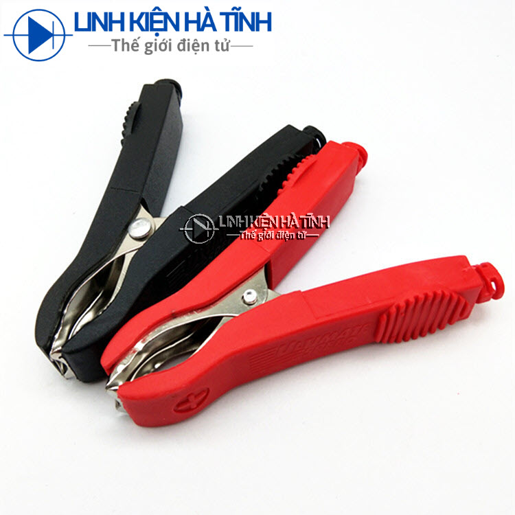 Kẹp cá sấu Kẹp thử pin Kẹp bình acquy 7.4cm giá 1 cặp