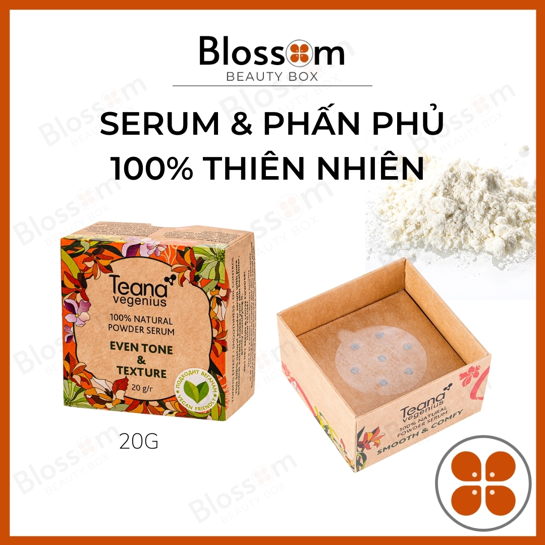 [Hcm][ Chính Hãng ] Phấn Phủ Kiêm Dưỡng Da Teana Powder Serum