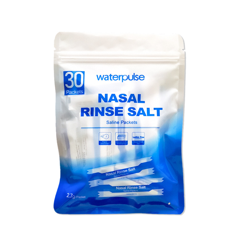 Bình Rửa Mũi Water Pulse Kèm Muối WaterPulse Giúp Làm Sạch Khoang Mũi Loại Bỏ Bụi Bẩn Phấn Hoa Ngăn Ngừa Viêm Xoang