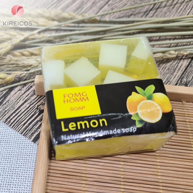 [Hcm]Xà Phòng Tắm Rửa Tay Dưỡng Ẩm Hand Made Vuông Đủ Mùi 100G - Lemon