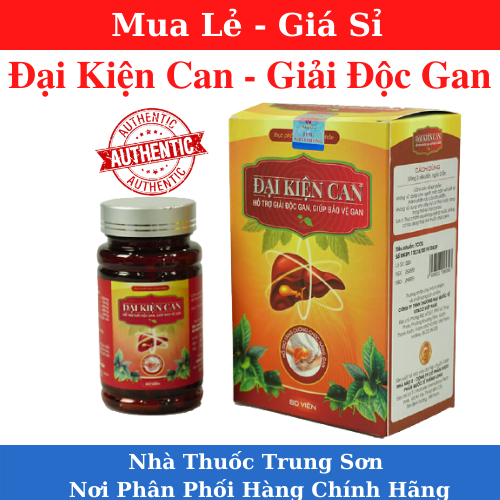 Đại Kiện Can - Giải Độc Gan - Tăng Cường Chức Năng Gan - Chính Hãng - Ts001