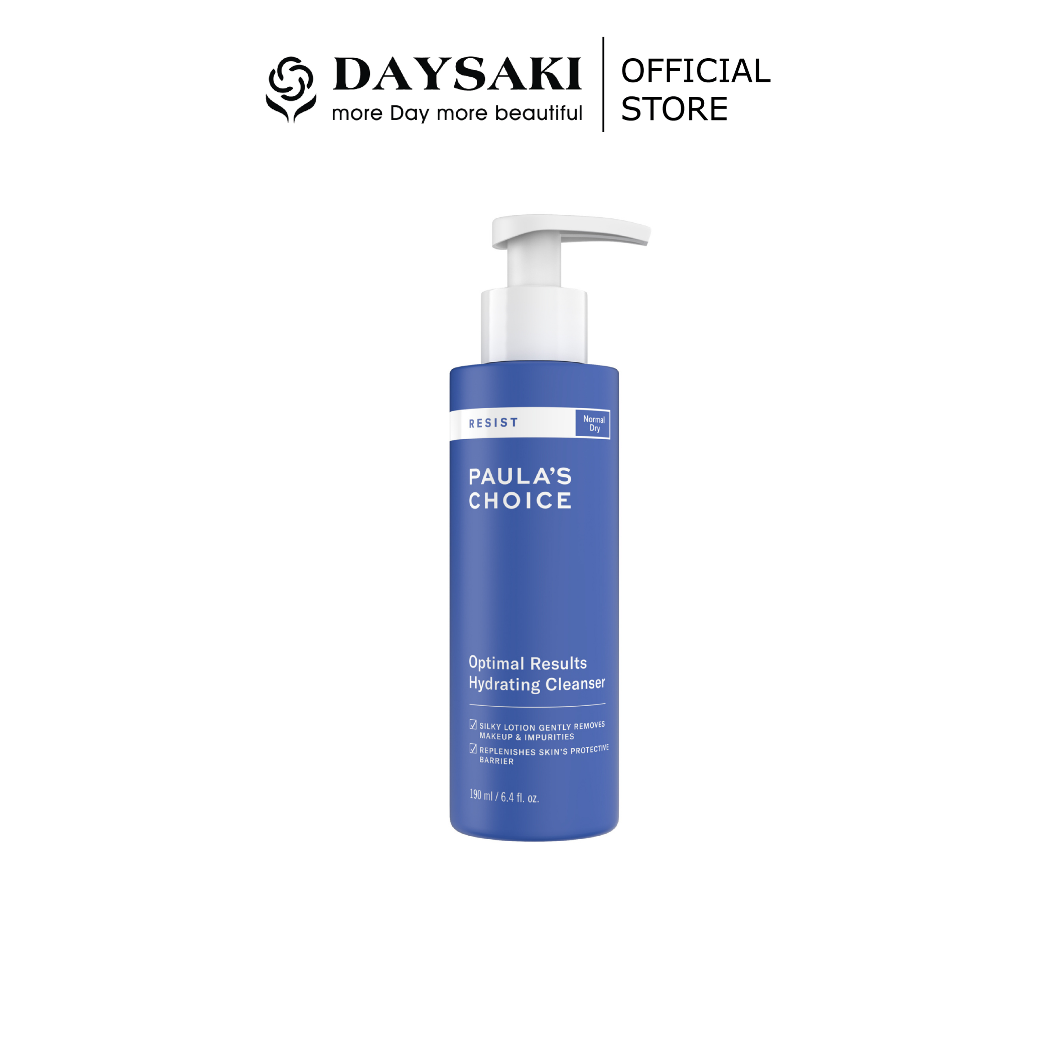 [Hcm]Paulas Choice Sữa Rửa Mặt Dưỡng Ẩm Hiệu Quả Tối Ưu Resist Optimal Results Hydrating Cleanser 190Ml