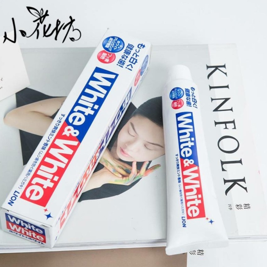 Kem Đánh Răng White&White Nhật Bản – Tuýp 150g
