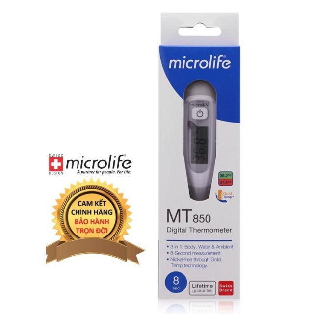 [Hcm]Nhiệt Kế Điện Tử Microlife Mt850