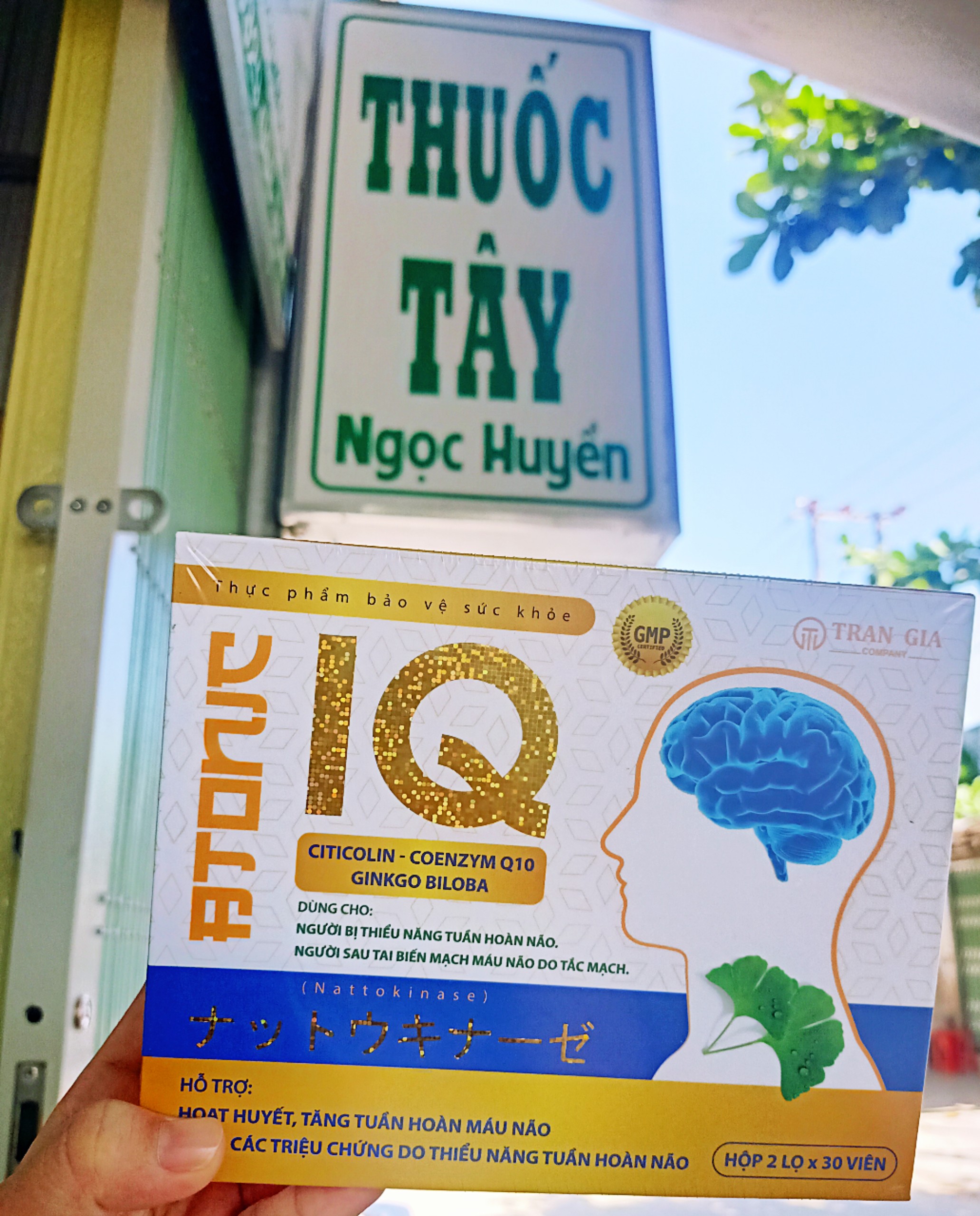 [MUA 2 TĂNG 1] BTONIC IQ Hỗ trợ hoạt huyết tăng cường tuần hoàn máu não  Thực Phẩm Bổ Não Chống Đột 