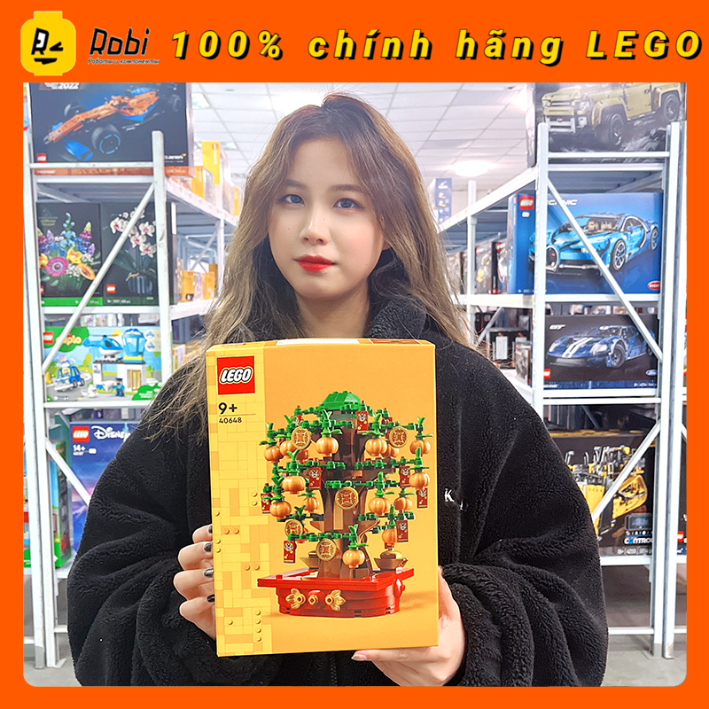 LEGO Building Blocks Assembled Childrens Toys 40648 Money Tree Chinese New Year Style Gifts for Boys and Girls  LEGO thực sự lắp ráp đồ chơi gạch