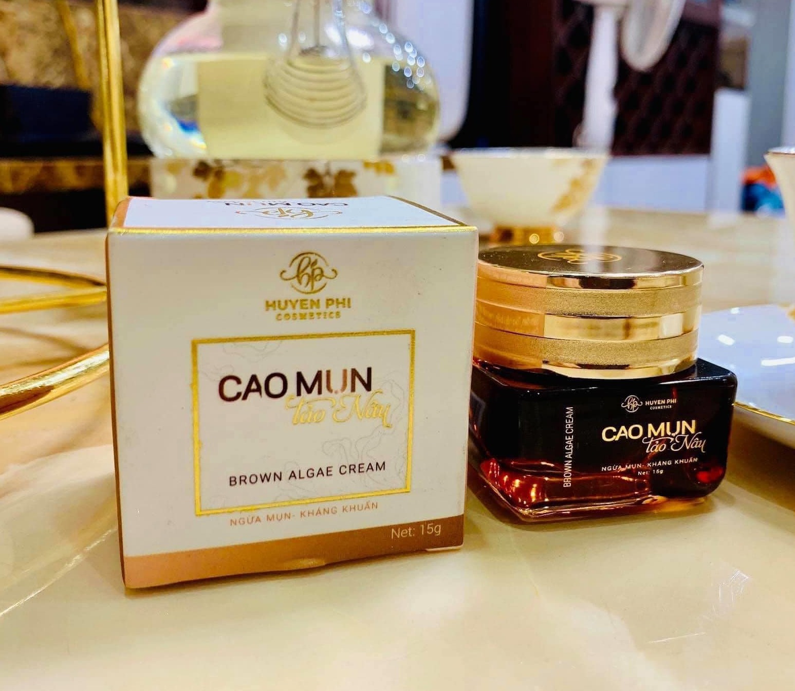 Cao mụn tảo nâu Huyền Phi Xóa mờ thâm hiệu quả đánh bay các loại mụn