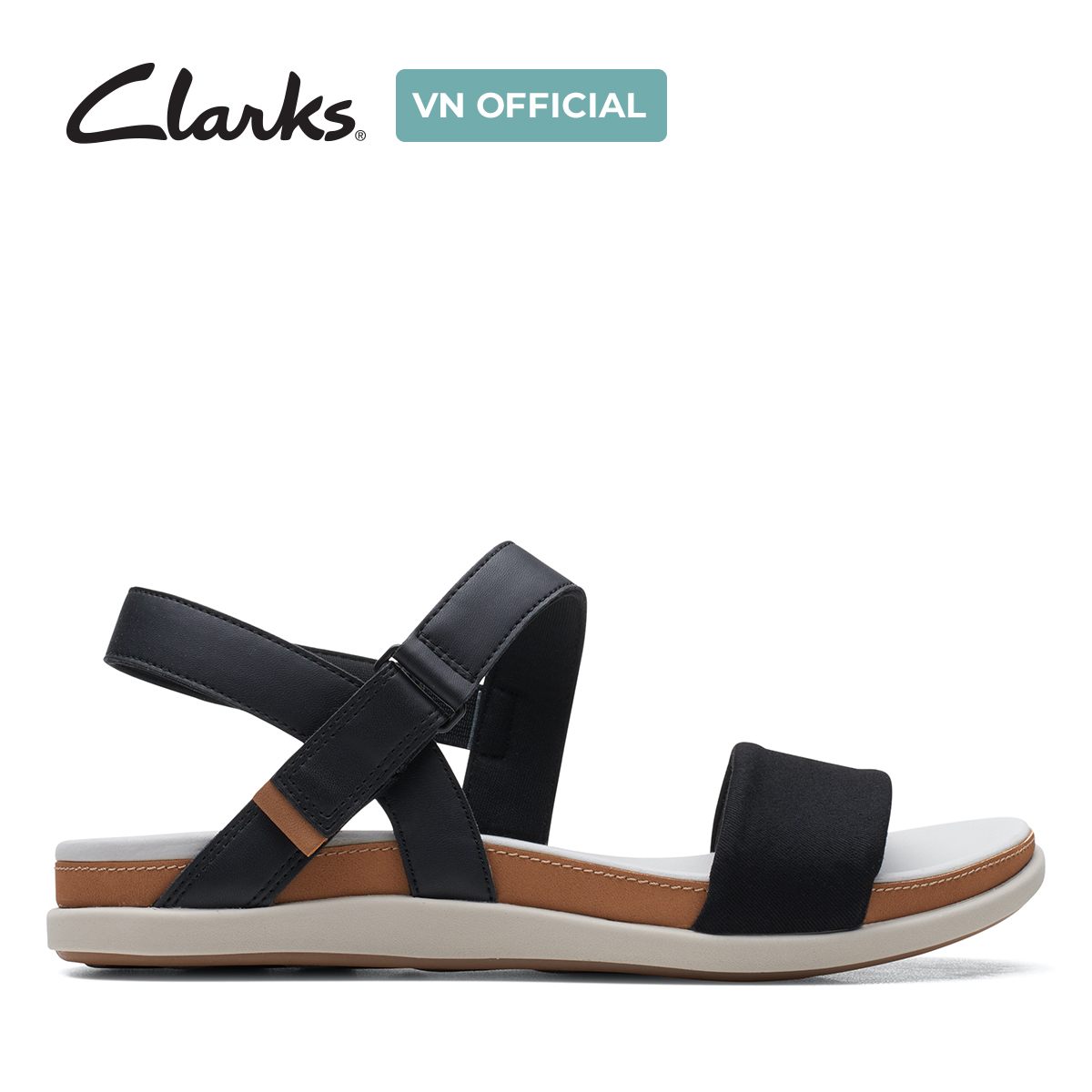 Giày Sandal Vải Nữ Clarks - Eliza Mae