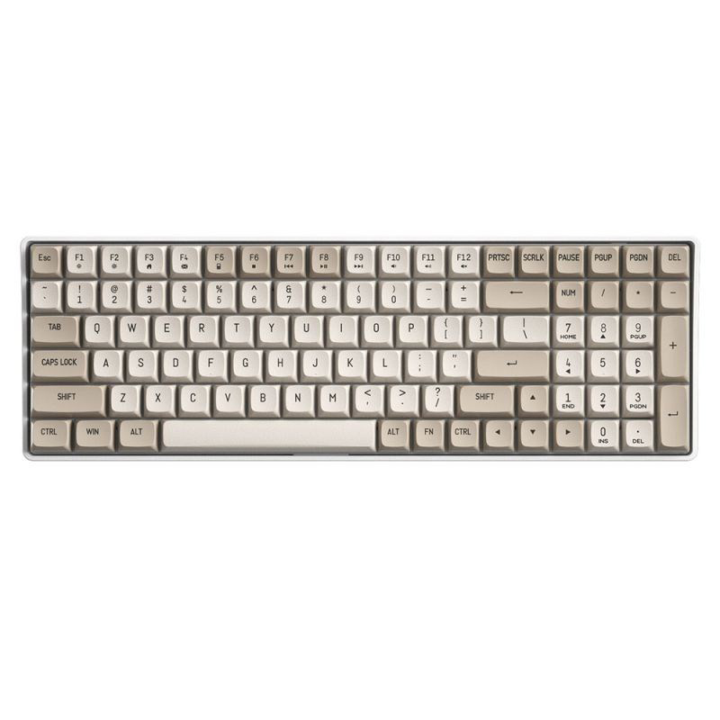 Bàn phím cơ DarkFlash GD100 Sugar Brown / Milky Brown / Starry Blue Yellow Axis switch (Wireless 2.4