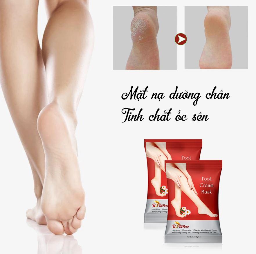 [Hcm]Dưỡng Da Chân Mềm Mịn - Foot Cream Mask