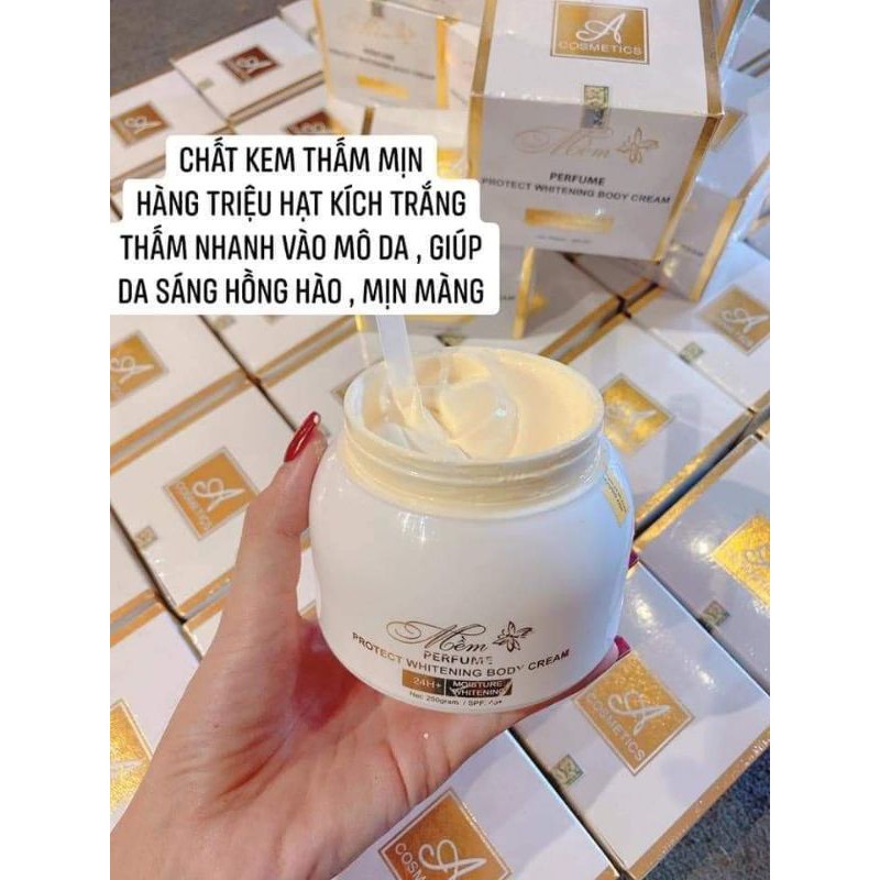 Kem Dưỡng Trắng Da Toàn Thân Mẫu Mới Trắng Da Sau 1 Tuần Sử Dụng Thích Hợp Mọi Loại Da Không Bết Dính Không Lộ Vân Kem