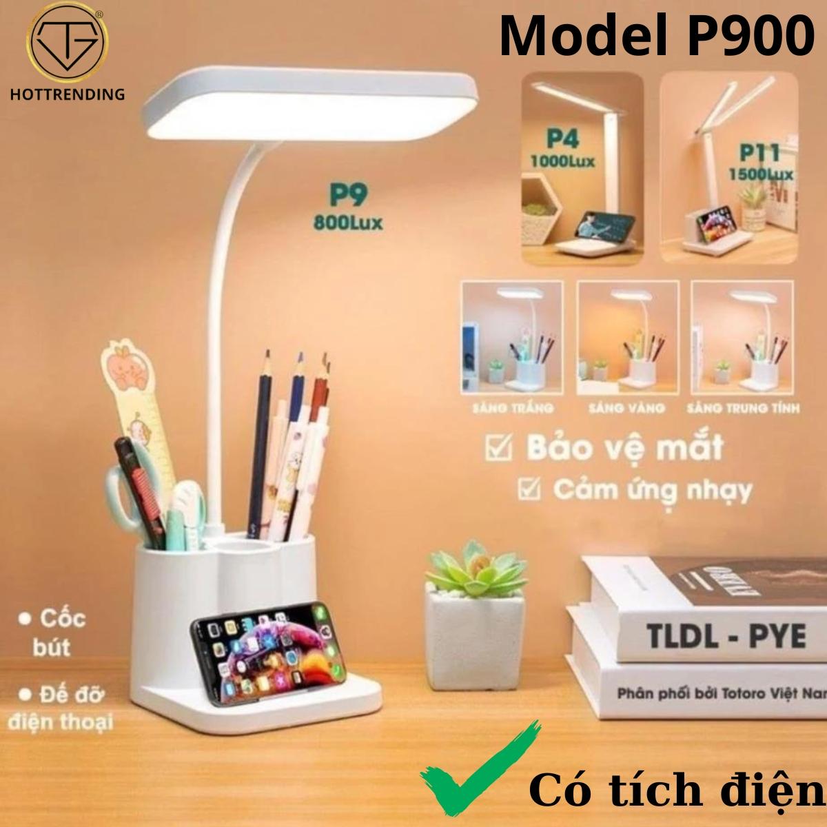 Đèn Học Chống Cận Sạc Pin Tích Điện Đèn Đọc Sách Decor Bàn Làm Việc Cảm Ứng 3 Chế Sáng Độ Bảo Hành 12 Tháng