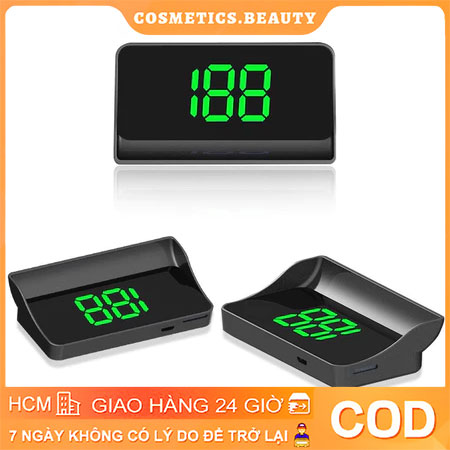 2025 HUD ADAS Hiển Thị Tốc Độ Kính Lái Ô Tô - Tích Hợp GPS ODO Cảnh Báo Tốc Độ Cổng USB