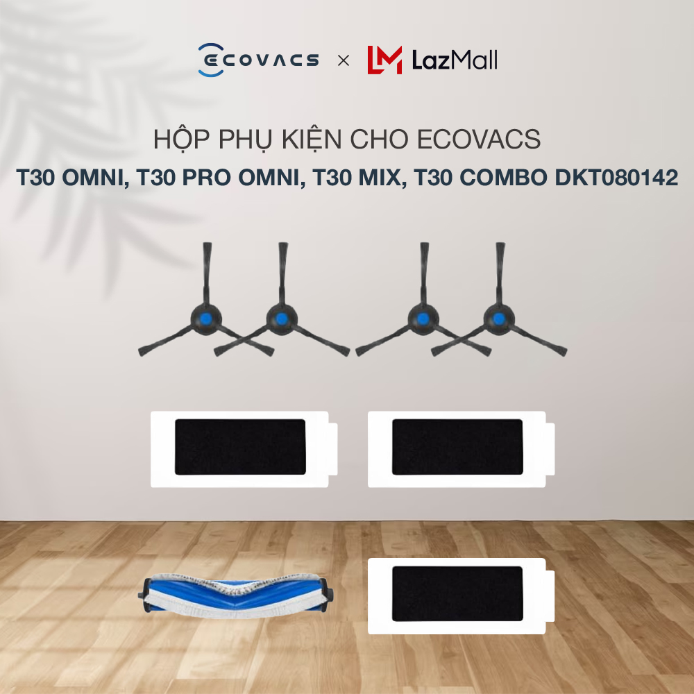Hộp phụ kiện cho Ecovacs T30 PRO OMNI/ T30S PRO OMNI/ T30S COMBO DKT080142 - Chính Hãng