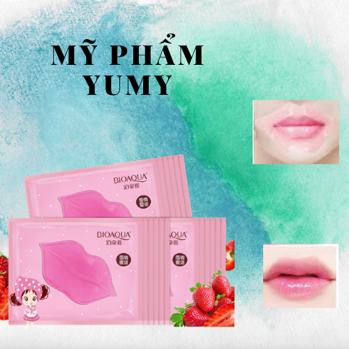 Mặt Nạ Dưỡng Môi Bioaqua - Mask Nội Địa TrungGiup môi Mịn Màng Làm Hồng Tự Nhiên Giam Tình Trạng Môi Thâm.