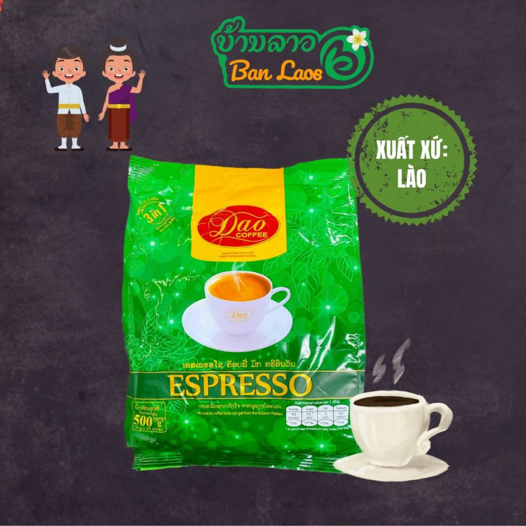 Cà phê hòa tan Dao Coffee 3 in1