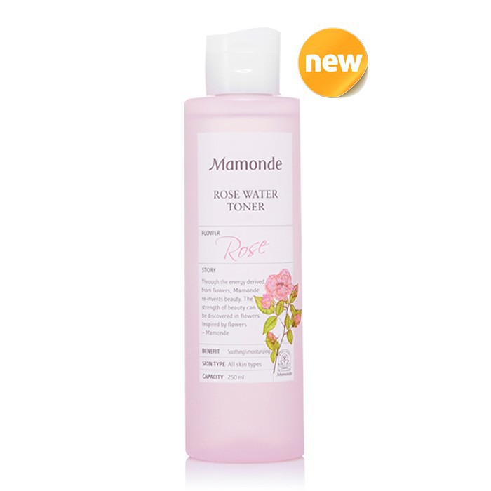 Nước Hoa Hồng Mamonde Rose Water Toner 250ml Nước Hoa Hồng Mamonde Rose Water Toner 250ml