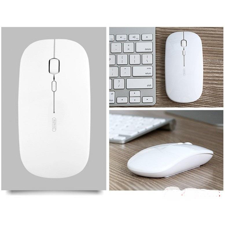 Chuột không dây tự sạc INPHIC (Wireless Mouse Re-chargeable) chuyên dùng cho Máy tính Laptop