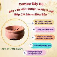 Bếp xông đốt bồ kết tráng men Bát Tràng - Song An Eco