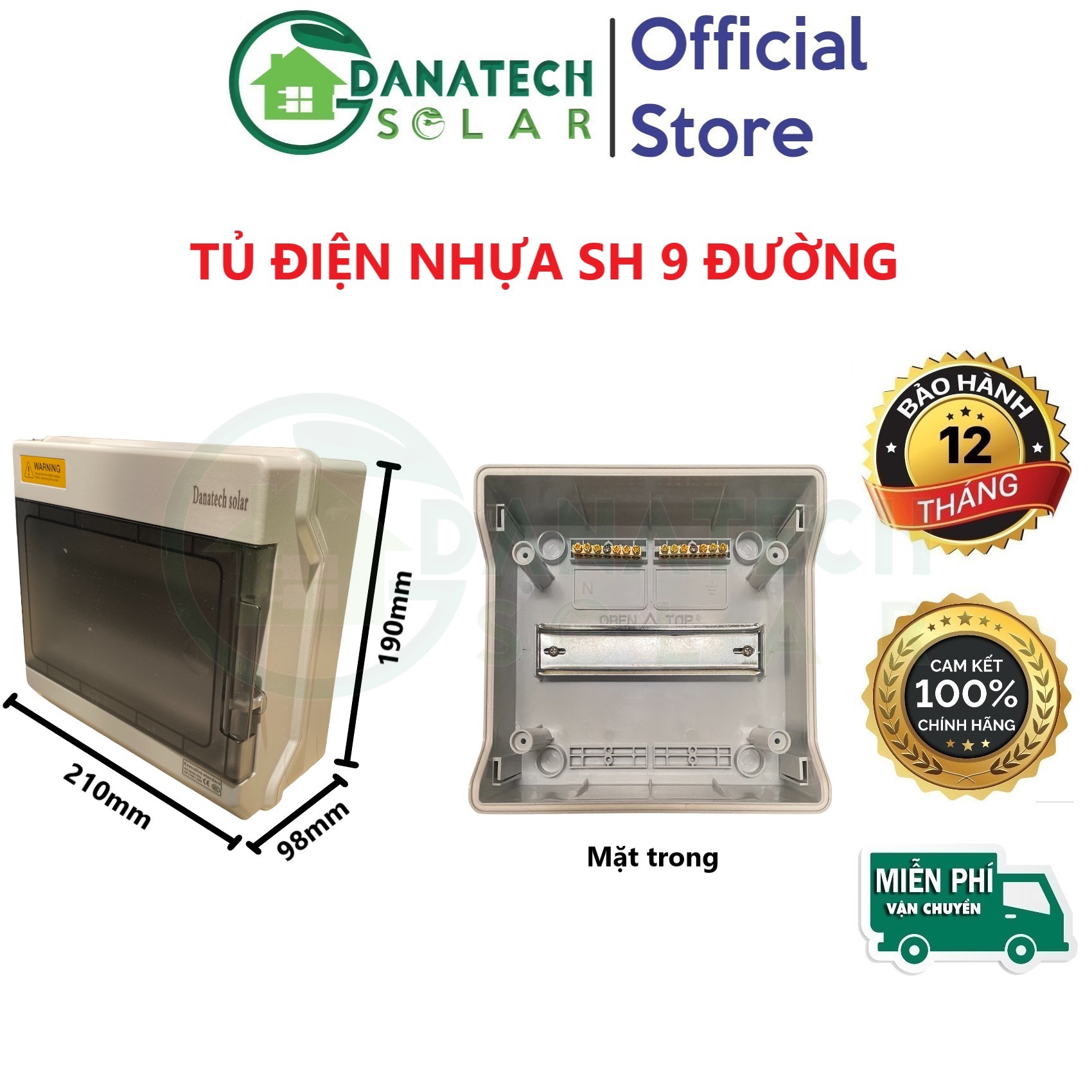 Tủ điện Suntree tủ điện nhựa ngoài trời chống bụi chống nước IP66 ABS chất lượng cao chịu nhiệt 4 6 