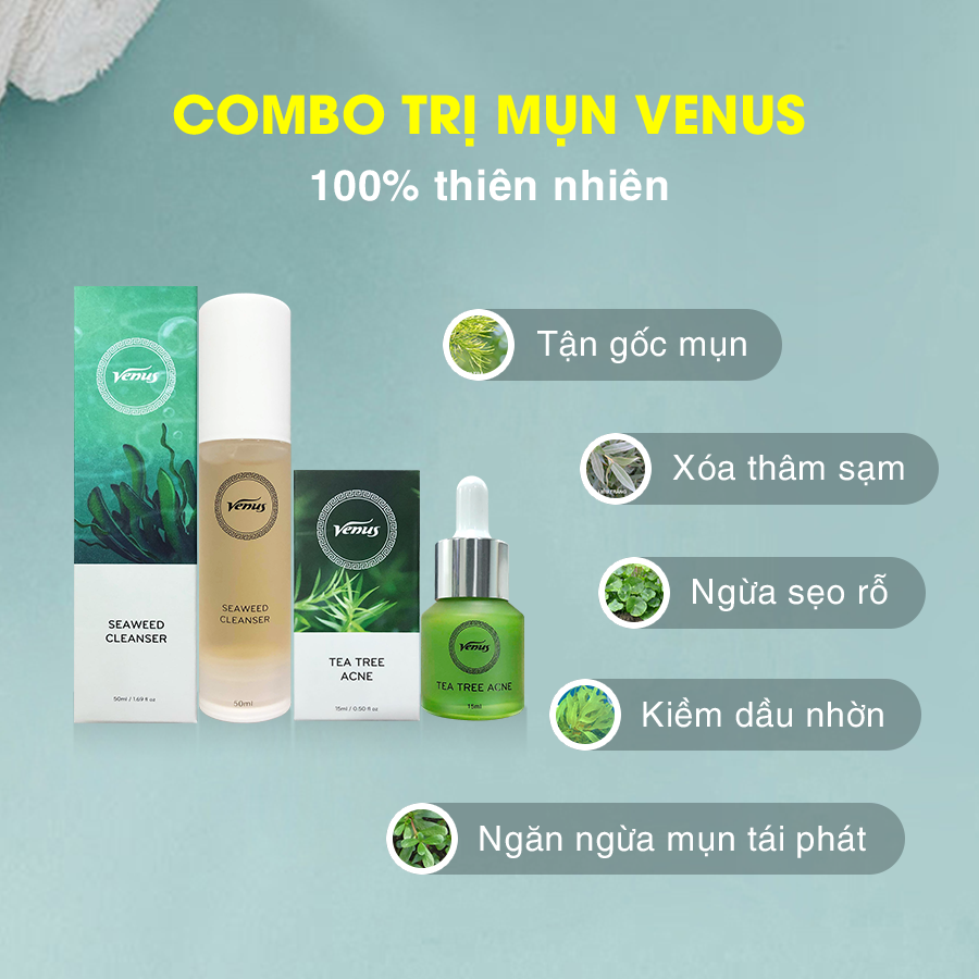 [Hcm]Combo Trị Mụn Venus