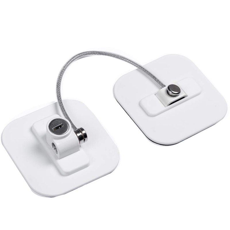 Fridge LockRefrigerator LocksFreezer Lock with Key for Child SafetyLocks to Lock Fridge and Cabinets