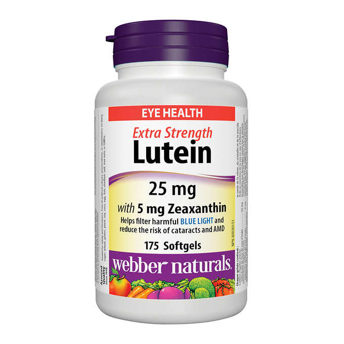 Thuốc Bổ Mắt Lutein Webber Naturals (175 Viên)