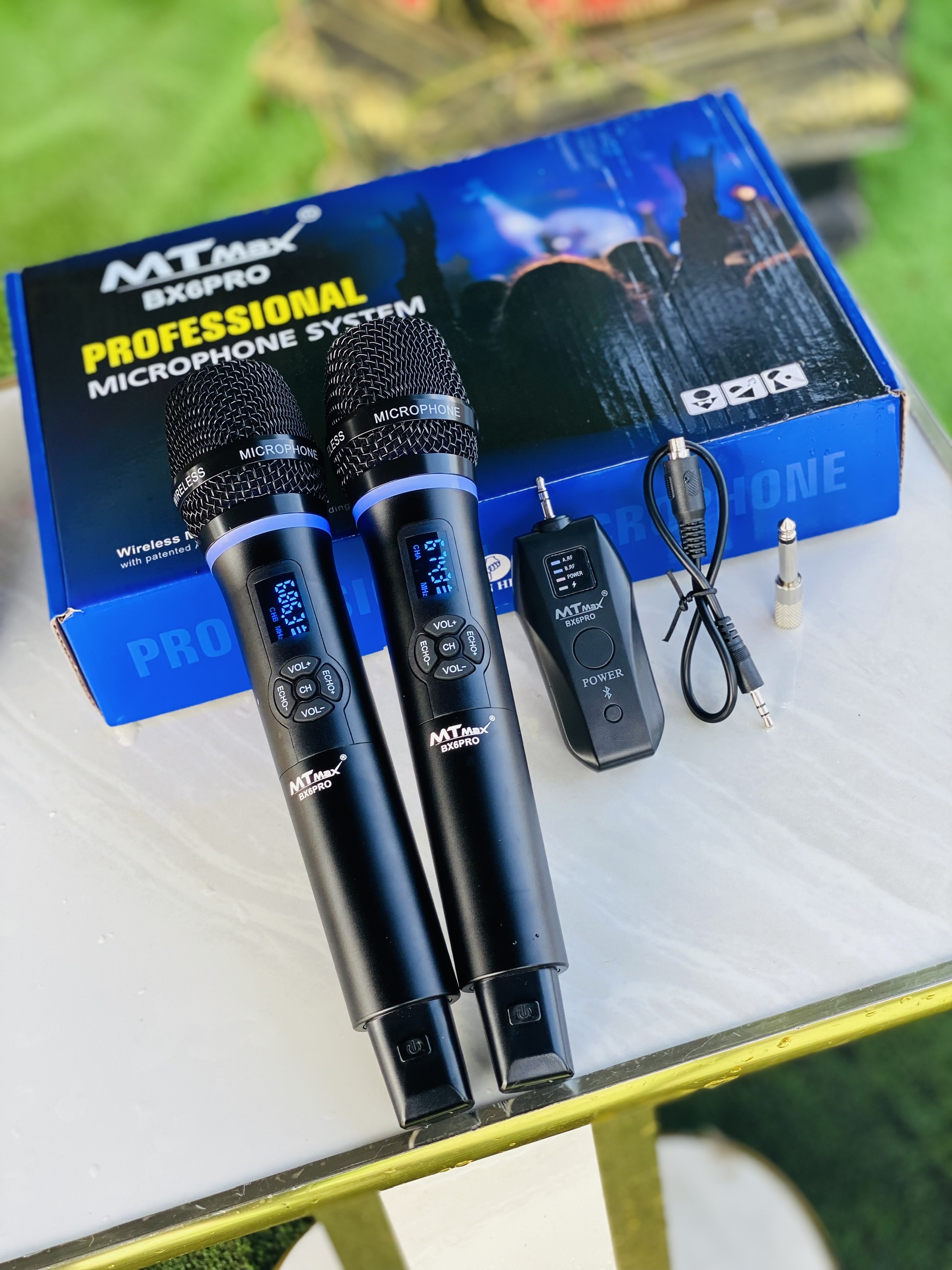 Micro Đa Năng Cao Cấp Tích Hợp Bluetooth MTMAX BX8 PRO Biến Amply Loa Thường Thành Thiết Bị Thông Mi