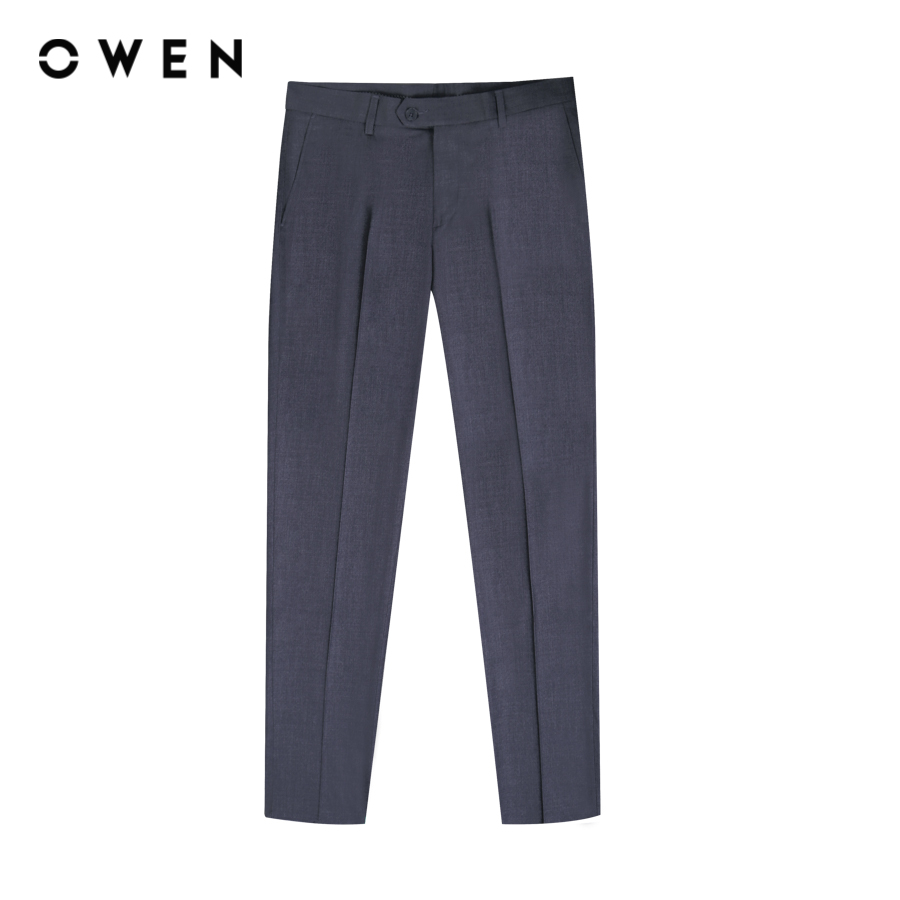 OWEN - Quần tây Trendy QD231270 màu Ghi chất liệu Rayon - Polyester - Spandex
