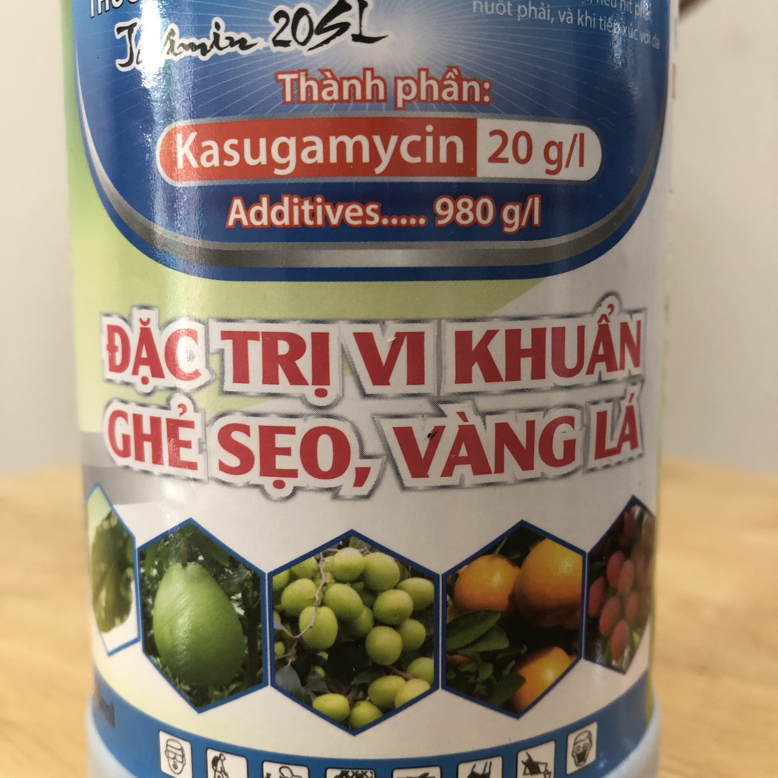 Thuốc trừ bệnh cây trồng Javimin 20SL 450ml đặc hiệu trừ bệnh thối nhũn héo xanh thối quả sẹo quả đe