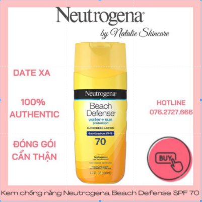 Kem Chống Nắng Neutrogena Beach Defense Spf 70 Sunscreen (198Ml)