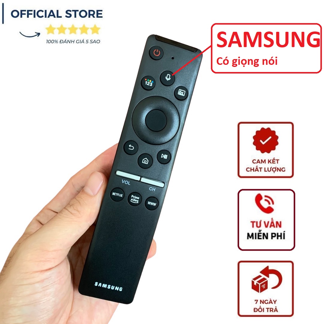 Điều khiển tivi Samsung giọng nói Remote samsung thông minh 4k smart BN59 điều khiển từ xa tv 2019-2