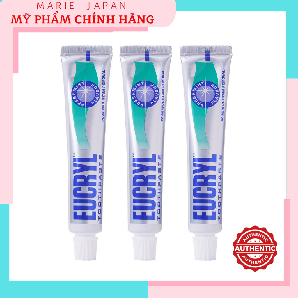 [Hcm]Kem Đánh Răng Tẩy Trắng Răng An Toàn Ecuryl 62G