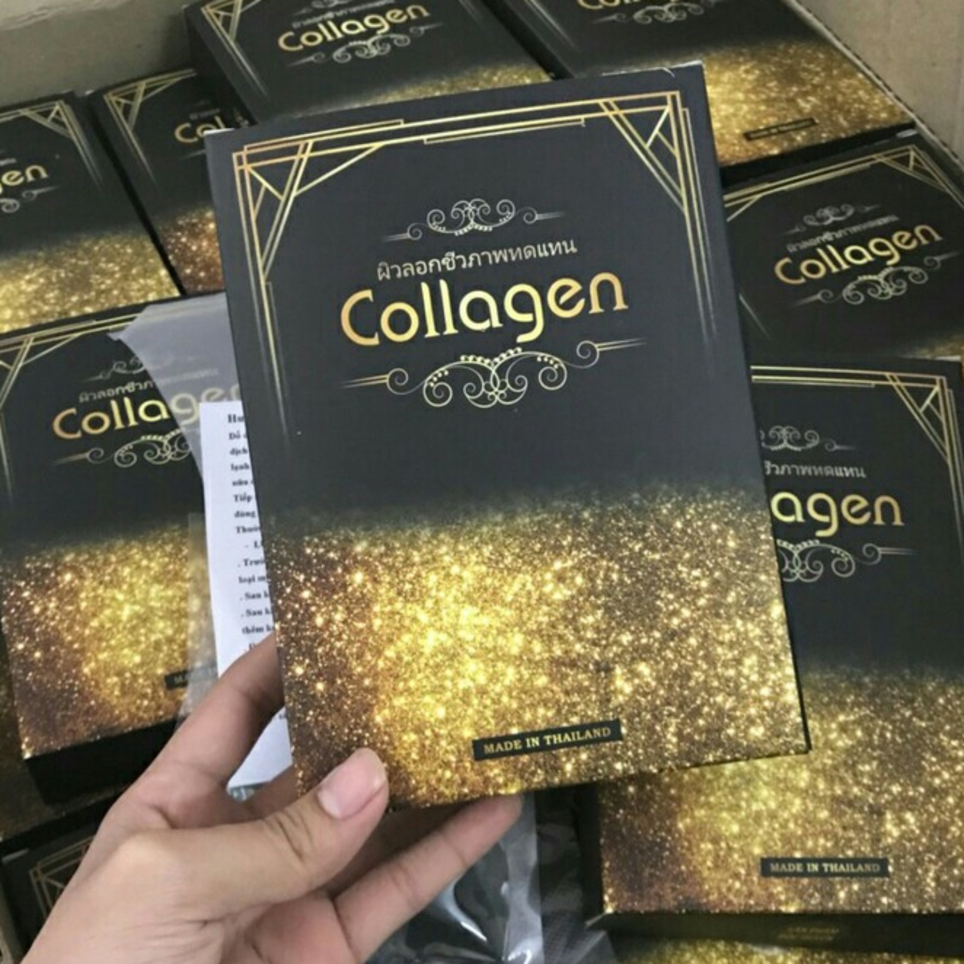 Thay da sinh học nước lột collagen giúp làm trắng nhanh sau 1h