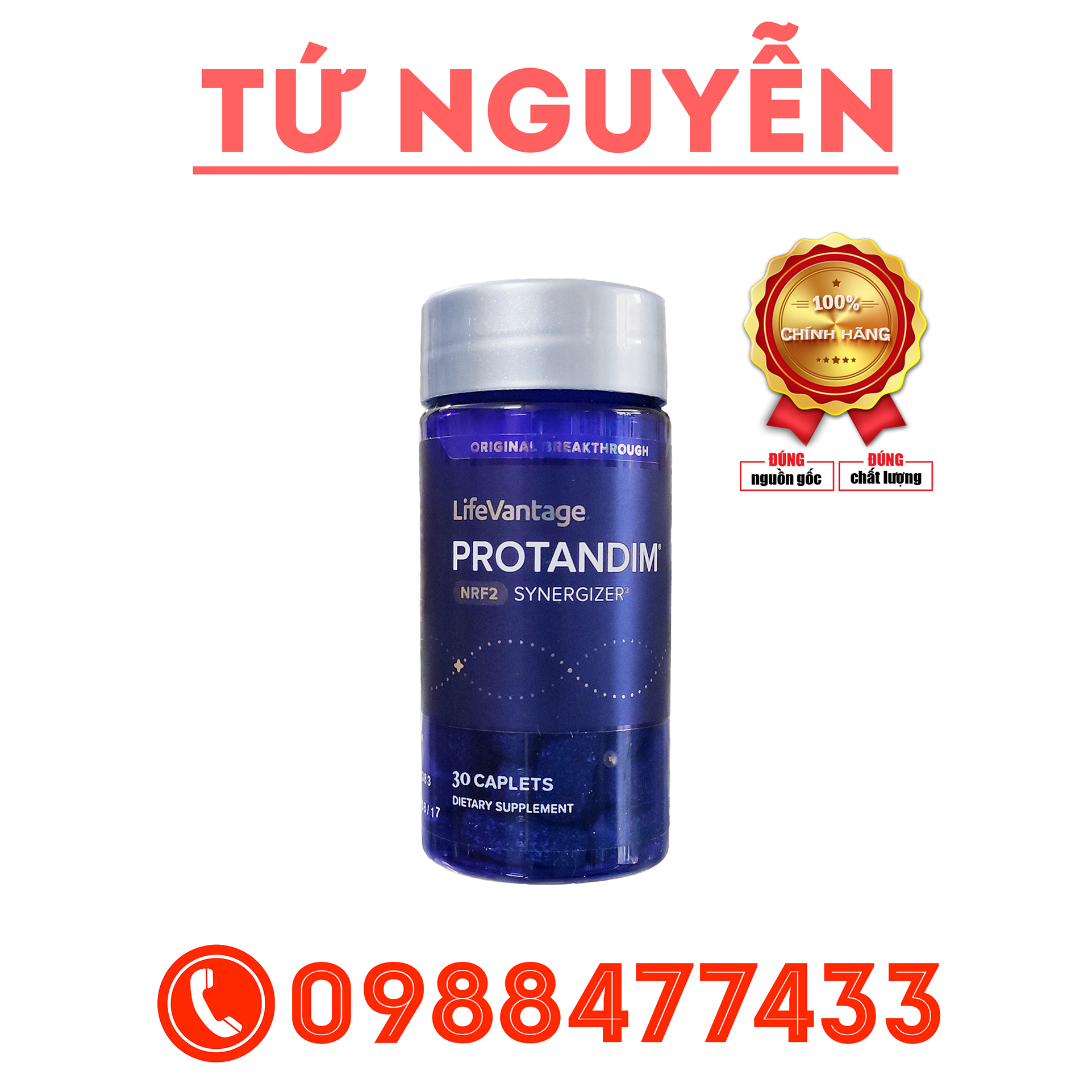 [Chính Hãng] Protandim - Dược Thảo Kỳ Diệu Của Thế Kỷ 21. Tặng 1 Canxi Cơm Nhật Bản