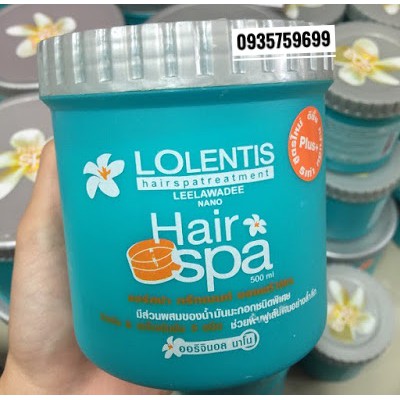 [Hcm]Ủ Ṫóc Siêu Mềm Mượt Lolentis Hair Spa Leelawadee Nano Thailand