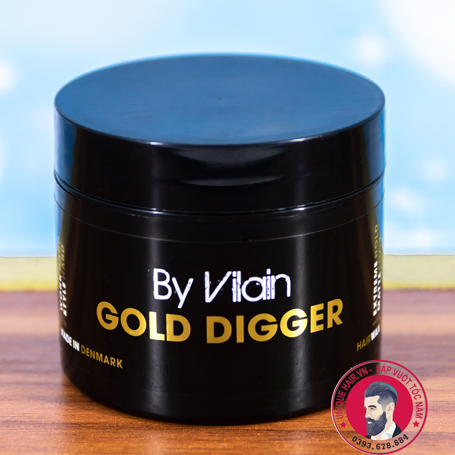 Sáp Vuốt Tóc By Vilain Gold Digger 15G ( Tặng Lược Chaobao )