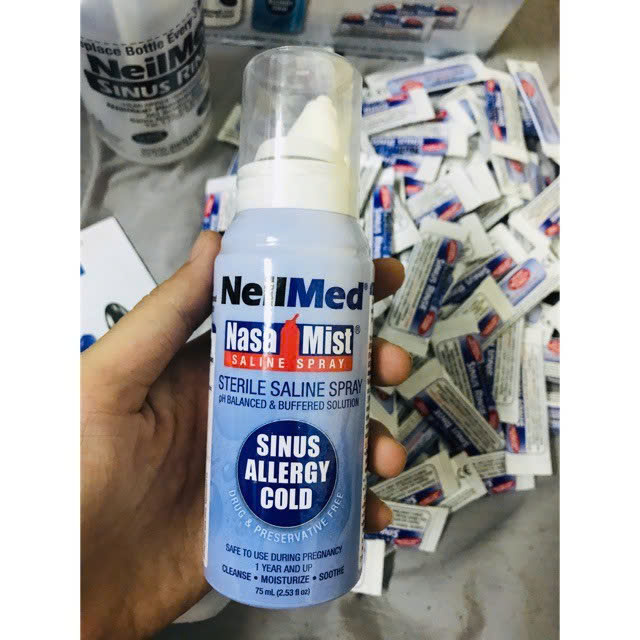 Tách Set - Gói Muối Rửa Mũi Neilmed Cho Bình 240ml (Không Hộp)